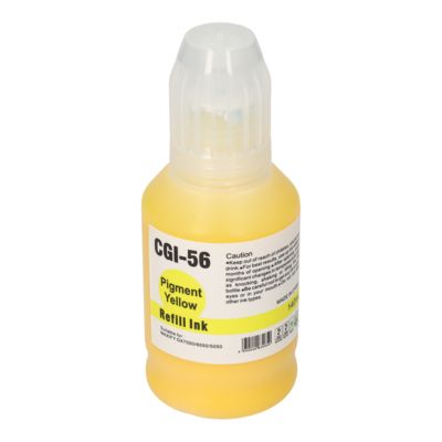 Cartouche compatible Canon GI-56Y - Jaune