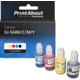 Cartouche compatible Canon GI-56BK/C/M/Y - 4 couleurs - Multipack