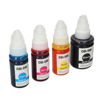 Cartouche compatible Canon GI-590BK/C/M/Y - 4 couleurs - Multipack