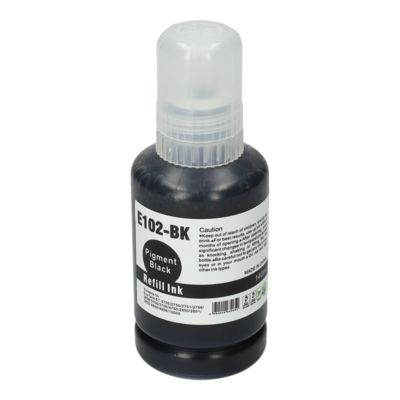 Huismerk Epson 102 (T03R140) Inktcartridge Zwart
