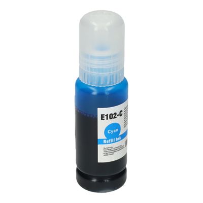 Huismerk Epson 102 (T03R240) Inktcartridge Cyaan