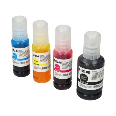 Huismerk Epson 102 (T03R14/24/34/440) Inktcartridge 4-kleuren Multipack