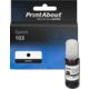 Huismerk Epson 103 (C13T00S14A) Inktcartridge Zwart