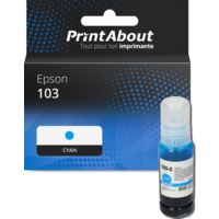 Cartouche compatible Epson 103 (C13T00S24A) - Cyan