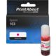 Huismerk Epson 103 (C13T00S34A) Inktcartridge Magenta