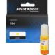 Cartouche compatible Epson 104 (C13T00P440) - Jaune