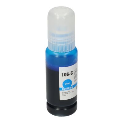 Huismerk Epson T00R240 Inktcartridge Cyaan