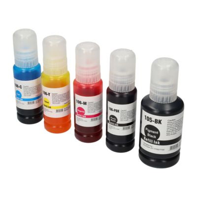 Cartouche compatible Epson T00Q140/R140/240/340/440 (105) - 5 couleurs - Multipack