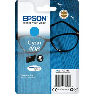 Epson 408 (C13T09J24010) - Cyan - Cartouche d'encre