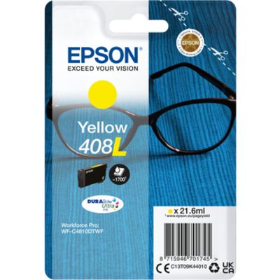 Epson 408L (C13T09K44010) Inktcartridge Geel Hoge capaciteit