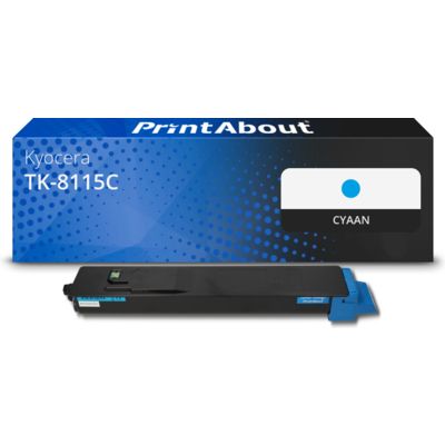 Huismerk Kyocera TK-8115C Toner Cyaan