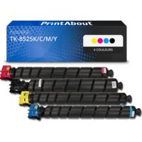 Toner compatible Kyocera TK-8525K/C/M/Y - 4 couleurs - Multipack