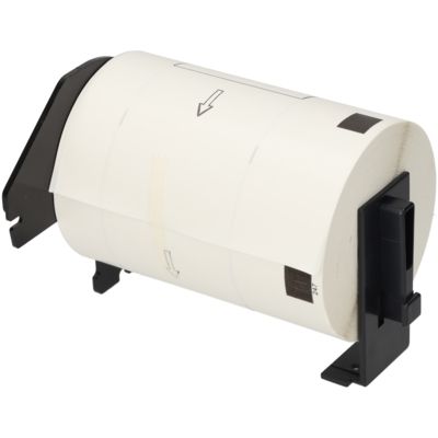 PrintAbout Huismerk vervangt Brother DK-11247 Etiket Zwart op wit (103 mm x 164 mm)