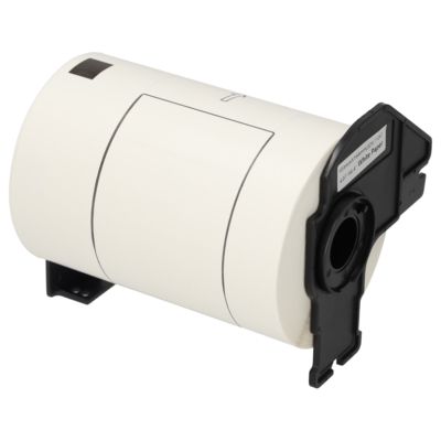 PrintAbout Huismerk vervangt Brother DK-11247 Etiket Zwart op wit (103 mm x 164 mm)