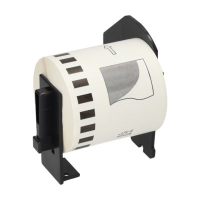 PrintAbout Huismerk vervangt Brother DK-22212 Etiket Zwart op wit (62 mm)