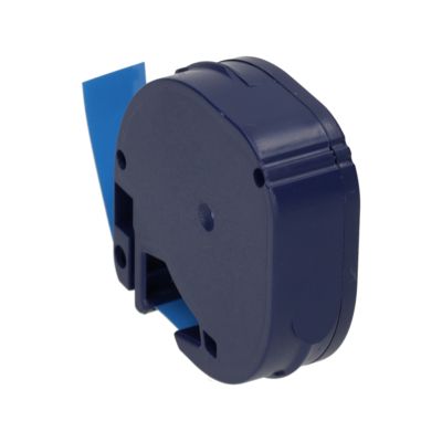 Huismerk Dymo 91205 (S0721650) Tape Zwart op blauw (12 mm)