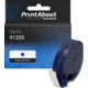 Ruban compatible Dymo 91205 (S0721650) - (12 mm) - Noir sur bleu