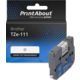 Huismerk Brother TZe-111 Tape Zwart op transparant (6 mm)
