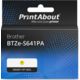 Huismerk Brother BTZe-S641PA Tape Zwart op geel (18 mm)