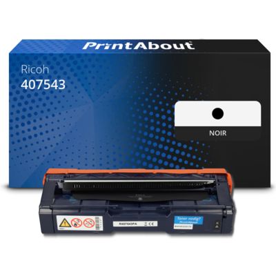 Toner compatible Ricoh 407543 (SP C250E) - Noir - Très grande capacité