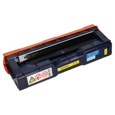 Huismerk Ricoh 407546 (SP C250E) Toner Geel Extra hoge capaciteit