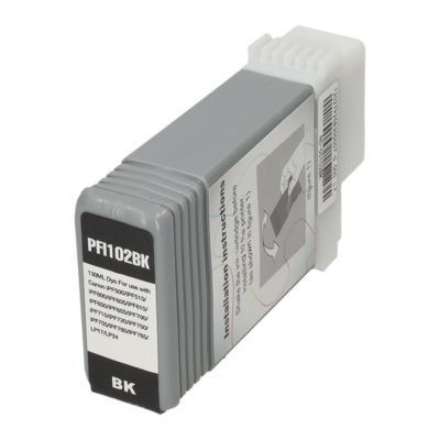 Cartouche compatible Canon PFI-102MBK - Noir mat