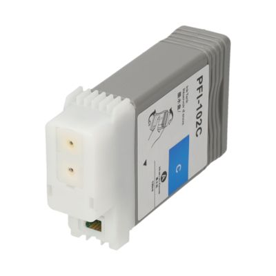 Cartouche compatible Canon PFI-102C - Cyan