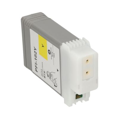 Huismerk Canon PFI-102Y Inktcartridge Geel