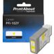 Cartouche compatible Canon PFI-102Y - Jaune