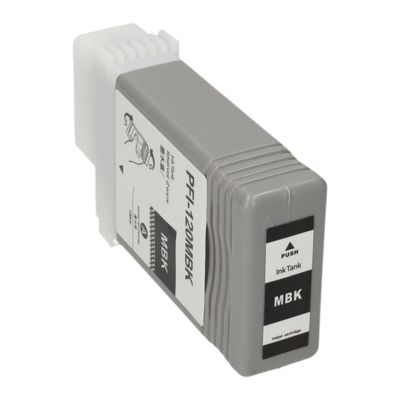 Cartouche compatible Canon PFI-120MBK - Noir mat