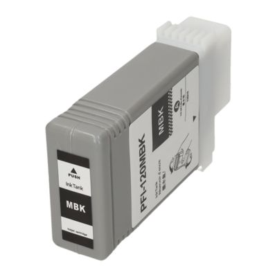 Cartouche compatible Canon PFI-120MBK - Noir mat