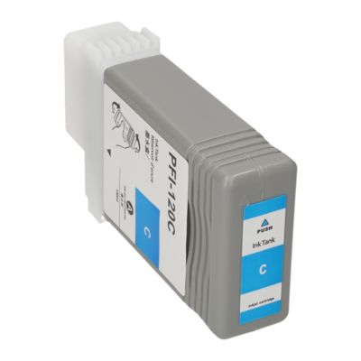 Huismerk Canon PFI-120C Inktcartridge Cyaan