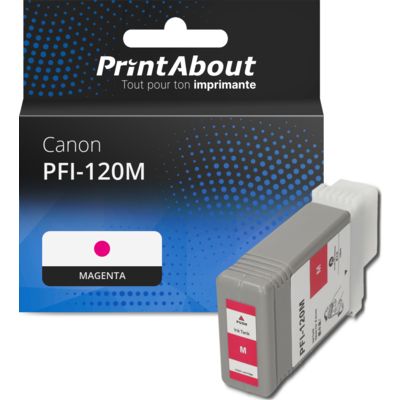 Cartouche compatible Canon PFI-120M - Magenta