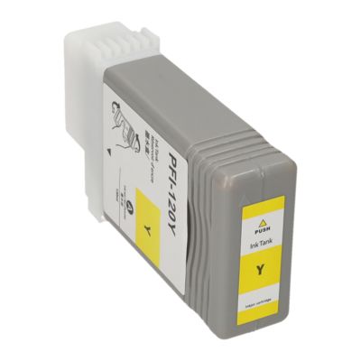 Cartouche compatible Canon PFI-120Y - Jaune