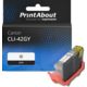 Cartouche compatible Canon CLI-42GY - Gris