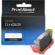 Huismerk Canon CLI-42LGY Inktcartridge Licht-grijs
