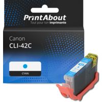 Cartouche compatible Canon CLI-42C - Cyan