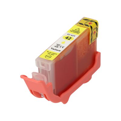 Cartouche compatible Canon CLI-42Y - Jaune
