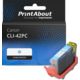 Cartouche compatible Canon CLI-42PC - Cyan photo