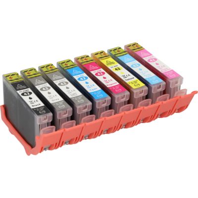 Huismerk Canon CLI-42BK/C/M/Y/PC/PM/GY/LGY Inktcartridge 8-kleuren Multipack