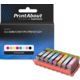 Cartouche compatible Canon CLI-42BK/C/M/Y/PC/PM/GY/LGY - 8 couleurs - Multipack