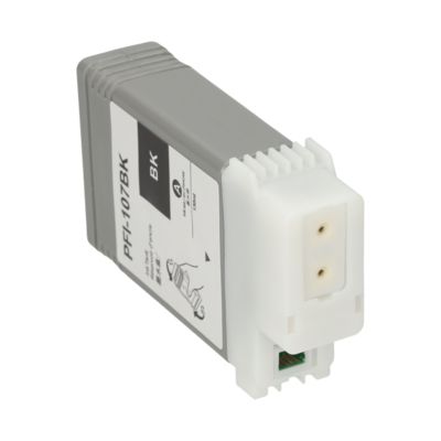 Huismerk Canon PFI-107BK Inktcartridge Zwart