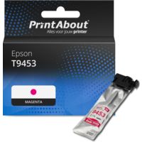 Huismerk Epson T9453 Inktcartridge Magenta Hoge capaciteit