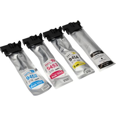 Cartouche compatible Epson T9451/52/53/54 - 4 couleurs - Grande capacité - Multipack