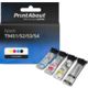 Huismerk Epson T9451/52/53/54 Inktcartridge 4-kleuren Multipack Hoge capaciteit