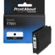Cartouche compatible Epson T7551 - Noir