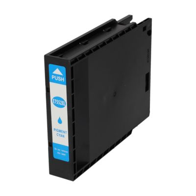Huismerk Epson T7552 Inktcartridge Cyaan