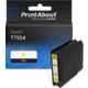 Huismerk Epson T7554 Inktcartridge Geel