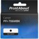 Huismerk Canon PFI-706MBK Inktcartridge Mat-zwart Hoge capaciteit