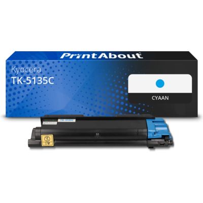 Huismerk Kyocera TK-5135C Toner Cyaan